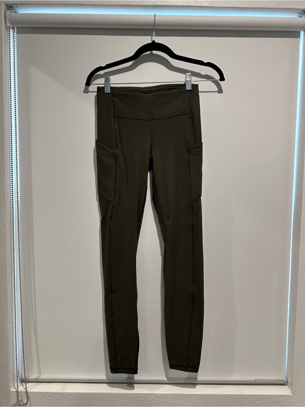 Lululemon Women’s Olive Green High-Waist Active Leggings